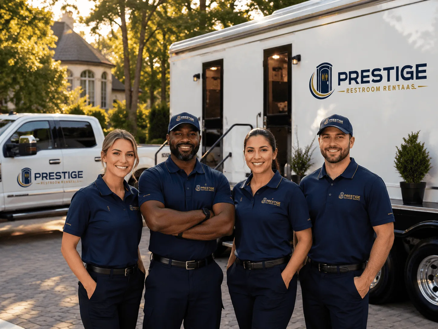 Trusted Luxury Portable Restrooms company in Weaverville, CA